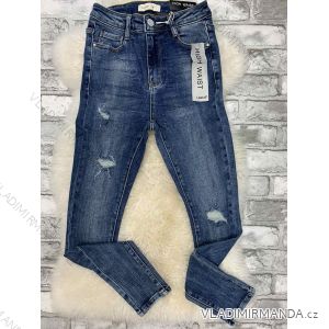 Rifle jeans dlhé dámske (34-42) M.SARA MSR215215