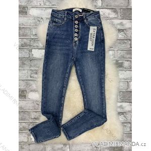 Rifle jeans dlhé dámske (34-42) M.SARA MSR215216