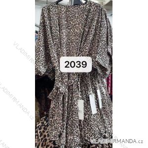 Cardigan letné saténový dlhý rukáv dámsky (S / M ONE SIZE) TALIANSKÁ MÓDA IMM212039