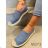 Espadrilky dámské (36-41) SSHOES OBUV OBSS21NB274/DR 41 <p>šedá</p>