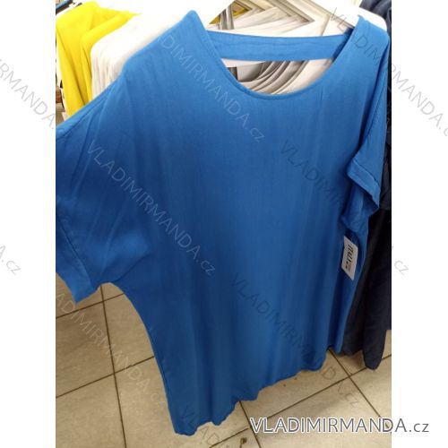 Tunika krátky rukáv nadrozměr dámska (XL / 2XL) TALIANSKÁ MÓDA IM721205
