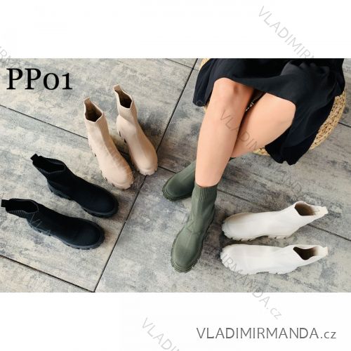 Topánky členkové dámske (36-41) SSHOES OBUV OBSS21PP01