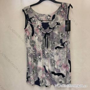 Top s ozdobou dámský (XL/3XL) POĽSKÁ MÓDA PMD21089