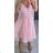 Šaty elegantné plesové dámske (S / M ONE SIZE) TALIANSKÁ MÓDA IMM21388