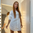 Košeľa dlhý rukáv dámska prodloužená (S/M/L) TALIANSKÁ MÓDA IMWD21K8571/DR S / M / L biela