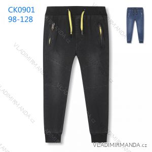 Rifle jeans dlhé detské chlapčenské (98-128) KUGO CK0901