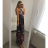 Šaty letné dlhé na ramienka dámske (S / M ONE SIZE) TALIANSKÁ MÓDA IMM211182