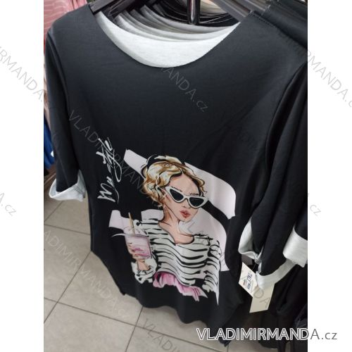 Šaty klasik dlhý rukáv dámske (S / M ONE SIZE) TALIANSKÁ MÓDA IM721233