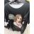 Šaty klasik dlhý rukáv dámske (S / M ONE SIZE) TALIANSKÁ MÓDA IM721233
