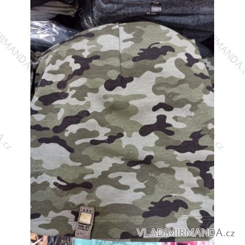 Čiapka tenká dámska pánska unisex maskáč (ONE SIZE) POĽSKÁ VÝROBA PV321033