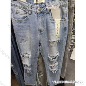 Rifle jeans dlhé dámske (XS-XL) M.SARA MSR21010