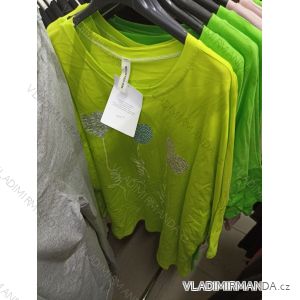 Tričko krátky rukáv dámske neon (S / M / L ONE SIZE) TALIANSKÁ MÓDA IM4214015