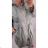 Bunda tenká na zips dámska (uni 2XL/4XL) TALIANSKÁ MÓDA IM721958