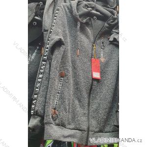 Bunda teplá na zips pánska nadrozmerná (4XL-7XL) DALEF HKD21004