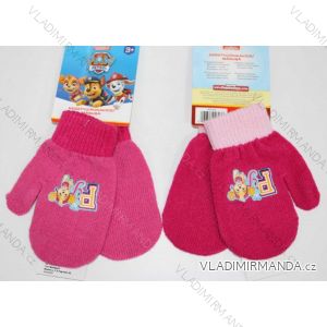 Rukavice palčiaky paw patrol detské dievčenské (10x13 cm) SETINO 800-643