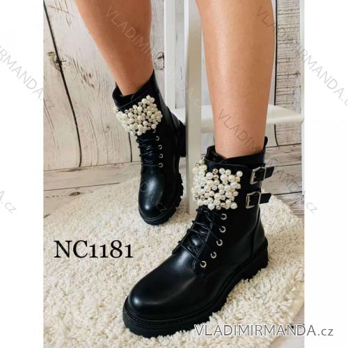 Topánky členkové dámske (36-41) SSHOES OBUV OBSS21NC1181