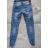 Rifle jeans dámske (34-44) SMILING JEANS N473