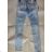 Rifle jeans dámske (34-44) SMILING JEANS L046