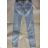 Rifle jeans dámske (34-44) SMILING JEANS L050