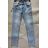 Rifle jeans dámske (34-44) SMILING JEANS L047