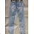 Rifle jeans dámske (34-44) SMILING JEANS L047