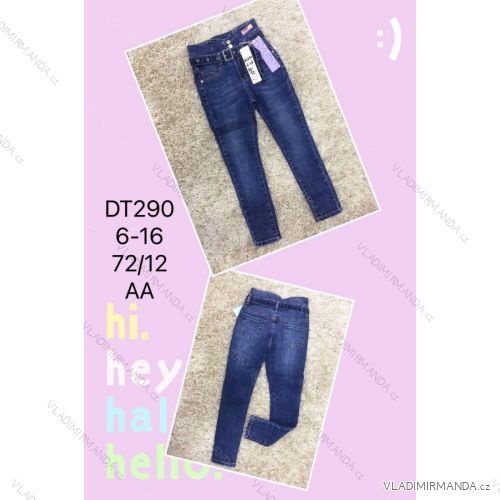 Rifle jeans detské dorast dievčenské (6-16 rokov) SAD SAD21DT290