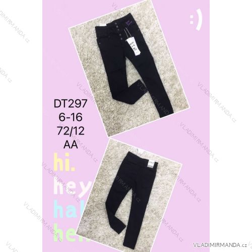 Rifle jeans detské dorast dievčenské (6-16 rokov) SAD SAD21DT297