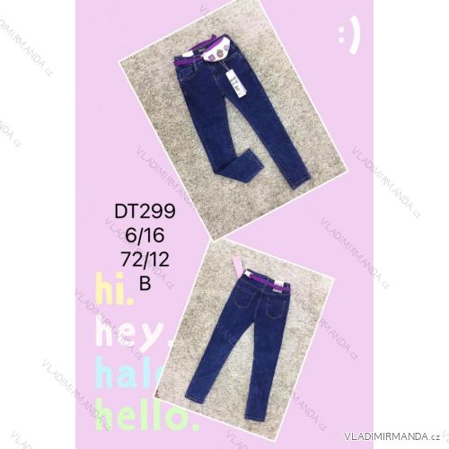 Rifle jeans detské dorast dievčenské (6-16 rokov) SAD SAD21DT299