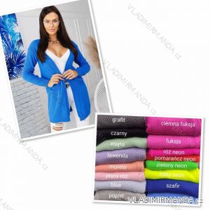 Cardigan tenký dlhý rukáv dámsky (S / M ONE SIZE) Poľsko MODA PMWT216769