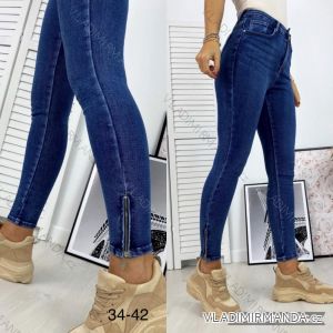 Rifle jeans dlhé dámske (34-42) JEANS JAW216782