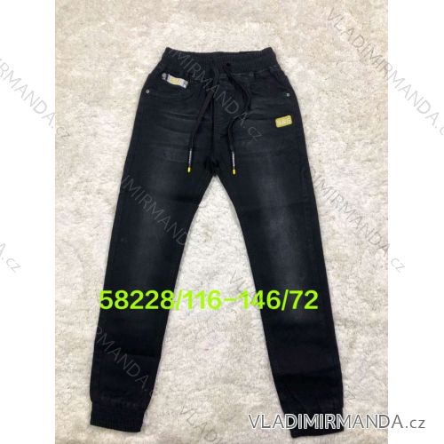 Nohavice rifle jeans detské dorast chlapčenské (116-146) Seagull SEA2158228