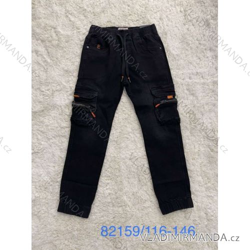 Nohavice rifle jeans detské dorast chlapčenské (116-146) Seagull SEA2182159