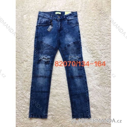 Nohavice rifle jeans dorast dievčenské (134-164) Seagull SEA2182070