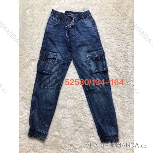 Nohavice rifle jeans dorast chlapčenské (134-164) Seagull SEA2152530