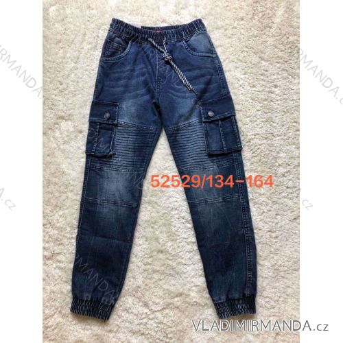 Nohavice rifle jeans dorast chlapčenské (134-164) Seagull SEA2152529