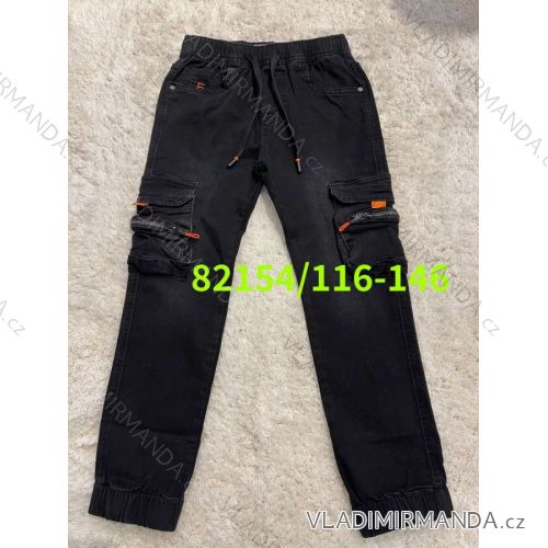 Nohavice rifle jeans detské dorast chlapčenské (116-146) Seagull SEA2182154