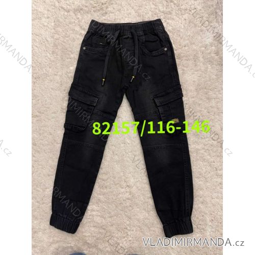 Nohavice rifle jeans detské dorast chlapčenské (116-146) Seagull SEA2182157