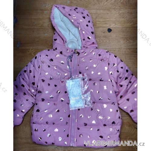 Bunda s kapucňou na zips detská dievčenské (1-5 rokov) Tuzzi TURECKÁ MÓDA TM221093