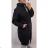 Mikina predĺžená dlhý rukáv dámska nadrozměr (XL / 2XL ONE SIZE) TALIANSKÁ MÓDA IMS21303