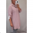 Košeľa 3/4 rukáv dámska oversize (uni L-XL) TALIANSKÁ MÓDA IMS20012
