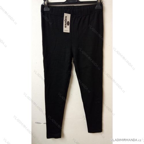 Legíny  zateplené dámske (2XL-5XL) TURECKÁ MÓDA TM9210002 čierna 4XL