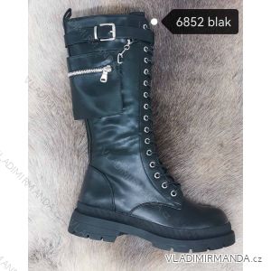 Čižmy vysoké šnurovacie dámske (36-41) GGSHOES OBGG218652