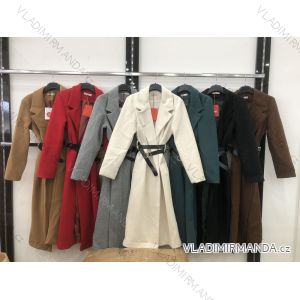 Kabát dlhý dámsky (S / M ONE SIZE) TALIANSKÁ MÓDA IMR21425