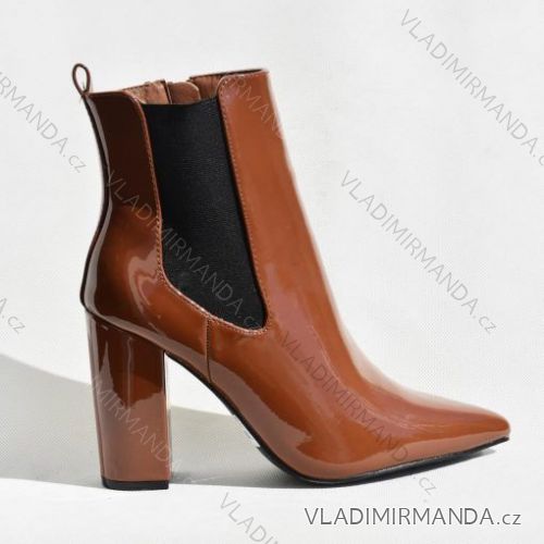 Topánky členkové na podpätku dámske (36-41) YSSHOES OBYS21K231