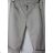 Nohavice plátené 3/4 krátke nadrozmerné dámske (42-52) SMILING JEANS N430
