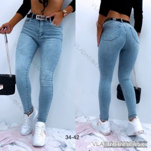 Rifle jeans dlhé dámske (34-42) M.SARA MSR217248