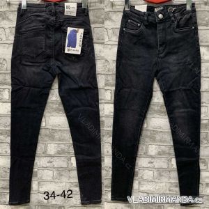 Rifle jeans dlhé dámske (34-42) M.SARA MSR217256