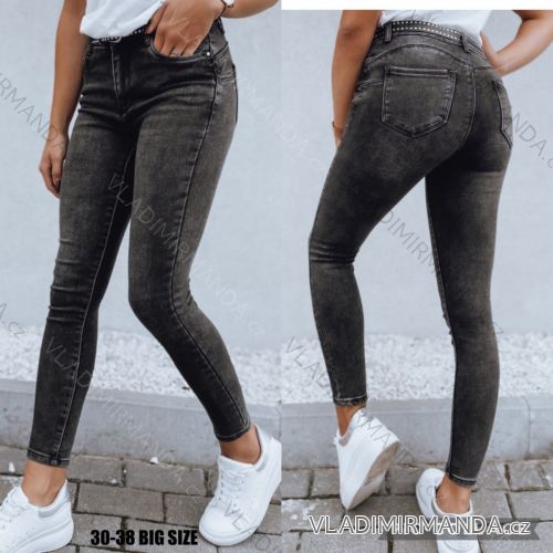 Rifle jeans dlhé dámske (30-38) JEANS JAW21255