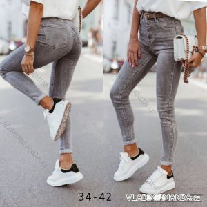 Rifle jeans dlhé dámske (34-42) JEANS JAW21257