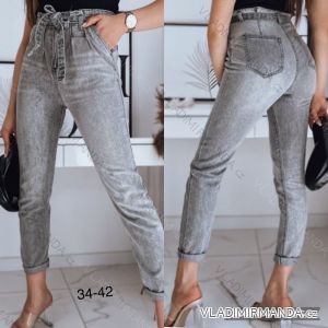 Rifle jeans dlhé dámske (34-42) JEANS JAW217436